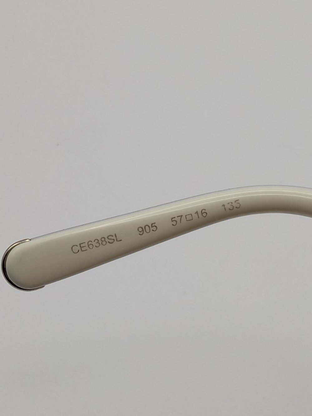 Chloé CE638SL Hexagonal Oversized Sunglasses | Cream Ivory Acetate | Style 905 - Picture 5 of 15